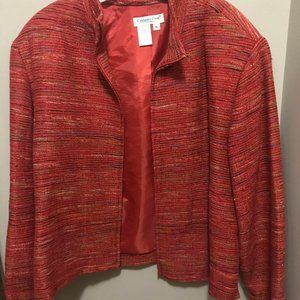 Coldwater Creek Fully Lined Front Zip Fashion Jack